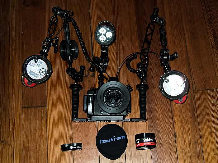 Sony Nex-5 in Nauticam housing